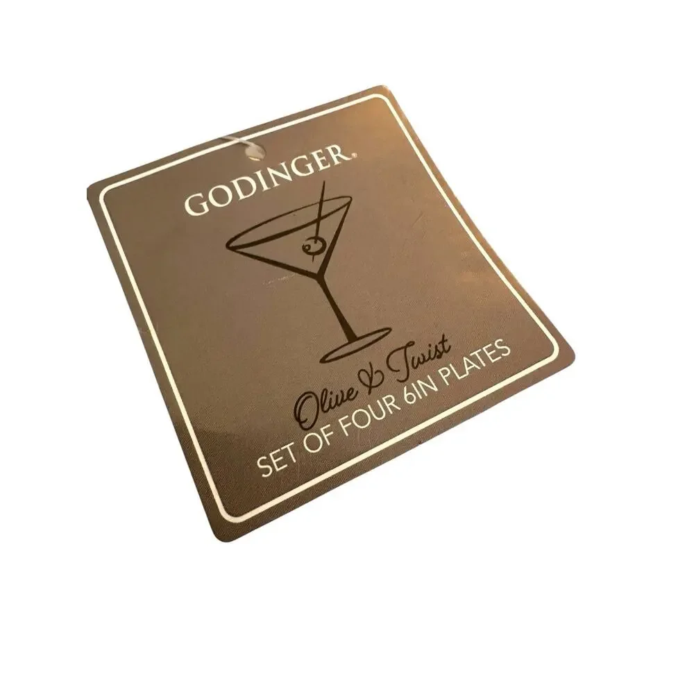 Godinger appetizer plates
